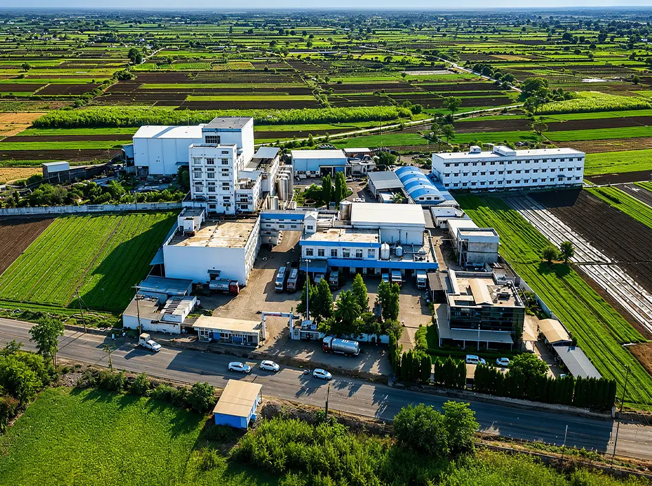 Kanhaiyya Milk company building and production facility