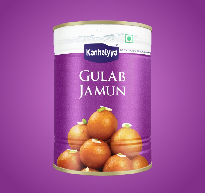 Gulab Jamun Tin