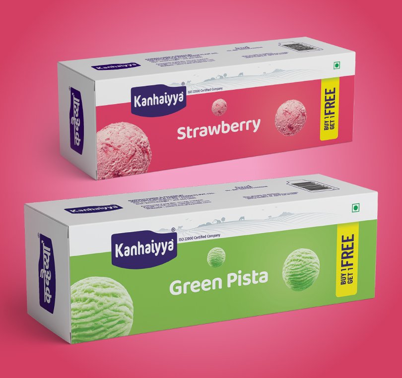 Kanhaiyya ice cream family pack