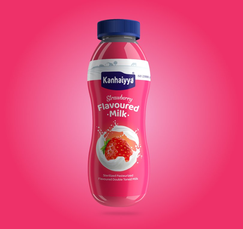 Strawberry Flavoured Milk